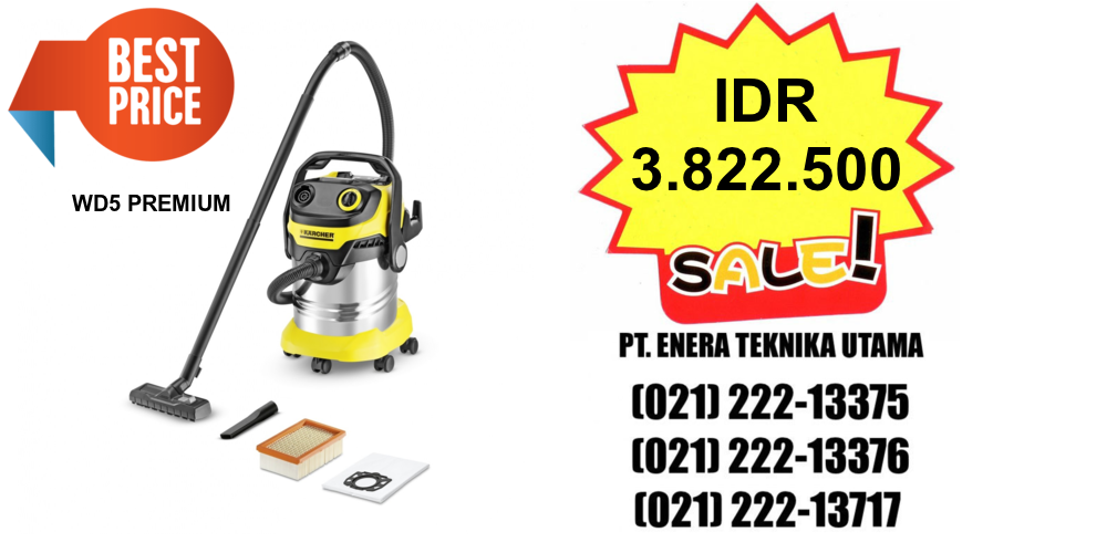 Distributor Alat Cleaning Service - Vacum Cleaner Karcher WD 5