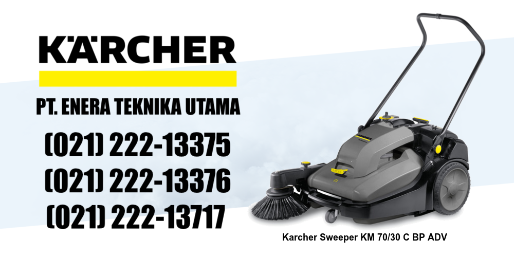 Supplier Alat Cleaning Service Berkualitas - Jual Karcher Sweeper KM 70/30 C BP ADV